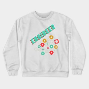 Engineer hhh Green, T-shirt Crewneck Sweatshirt